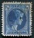 N°0181-1926-LUXEMBOURG-GRDE DUCHESSE CHARLOTTE-1F1/2 