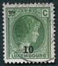 N°0201-1927-LUXEMBOURG-GRDE DUCHESSE CHARLOTTE-10 S/30C-VERT 