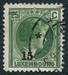 N°0202-1927-LUXEMBOURG-GRDE DUCHESSE CHARLOTTE-15 S/25C-VERT 