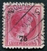 N°0206-1927-LUXEMBOURG-GRDE DUCHESSE CHARLOTTE-75 S/90C 