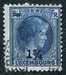 N°0207-1927-LUXEMBOURG-GRDE DUCHESSE CHARLOTTE-1 3/4 S 1F1/2 