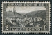 N°0208-1928-LUXEMBOURG-VUE DE CLERVAUX-2F-NOIR 