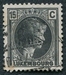 N°0219-1930-LUXEMBOURG-GRDE DUCHESSE CHARLOTTE-15C-NOIR 