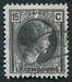N°0219-1930-LUXEMBOURG-GRDE DUCHESSE CHARLOTTE-15C-NOIR 