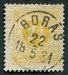 N°0022A-1872-SUEDE-24O-JAUNE 