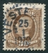 N°0048-1891-SUEDE-OSCAR II-50O-ARDOISE 