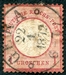 N°004-1872-ALLEM-1G-ROSE CARMINE-AIGLE EN RELIEF 