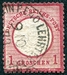 N°016-1872-ALLEM-1G-ROSE CARMINE-AIGLE EN RELIEF 