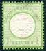 N°020-1872-ALLEM-1K-VERT/JAUNE-AIGLE EN RELIEF 