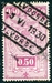 N°141-1923-BELGIQUE-50C-LILAS/ROSE 