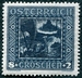 N°0369-1926-AUTRICHE-GUNTHER ALLANT VERS ISENLAND-8G+2G-BLEU 