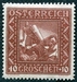 N°0373-1926-AUTRICHE-DIETRICH ET HAGEN-40G+10G-BRUN/ROUGE 