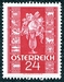 N°0516-1937-AUTRICHE-24G-ROUGE/CARMINE 