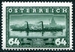 N°0498-1937-AUTRICHE-BATEAU L'OSTERREICH-64G-VERT 
