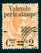 N°0050-1890-ITALIE-HUMBERT 1ER-2C S 1,25-ORANGE 