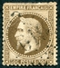 N°0030-1867-FRANCE-NAPOLEON III-30C-BRUN 