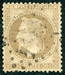 N°0030A-1867-FRANCE-NAPOLEON III-30C-BRUN CLAIR 