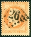 N°0031-1868-FRANCE-NAPOLEON III-40C-ORANGE 