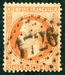 N°0031-1868-FRANCE-NAPOLEON III-40C-ORANGE 