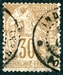 N°55-1881-FRANCE-TYPE ALPHEE DUBOIS-30C-BRUN 
