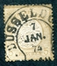 N°019-1872-ALLEM-AIGLE EN RELIEF-5G-BISTRE 