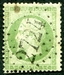 N°0020-1862-FRANCE-LOUIS NAPOLEON-5C-VERT 