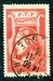 N°2-1935-FRANCE-SANS VALEUR-ROUGE 