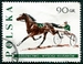 N°1594-1967-POLOGNE-TROT ATTELE-90GR 