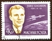 N°0243-1962-HONGRIE-ASTRONAUTE YOURI GAGARINE-40FI 