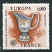 N°1877-1976-FRANCE-EUROPA-FAIENCE DE STRASBOURG-80C 