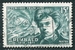 N°0910-1951-FRANCE-ARTHUR RIMBAUD-15F-VERT FONCE 