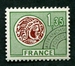N°137-1975-FRANCE-MONNAIE GAULOISE-1F35 