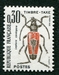 N°109-1983-FRANCE-INSECTES-LEPLURA CORDI-GERA 