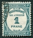 N°060-1927-FRANCE-1F-BLEU/VERT 