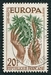 N°1122-1957-FRANCE-EUROPA-20F 