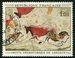 N°1555-1968-FRANCE-PEINTURE GROTTE DE LASCAUX-1F 