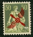 N°02-1919-SUISSE-50C VERT ET VERT CLAIR 