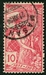 N°0087-1900-SUISSE-25E ANNIV UPU-10C ROSE 