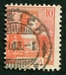N°0116-1907-SUISSE-HELVETIA-10C ROSE 