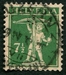 N°0199-1924-SUISSE-WALTER TELL-7C1/2-VERT S CHAMOIS 