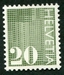 N°0862A-1970-SUISSE-20C-OLIVE 