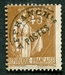 N°071-1922-FRANCE-TYPE PAIX 45C BISTRE 