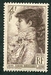 N°0738-1945-FRANCE-SARAH BERNHARDT-4F+1F-BRUN LILAS 