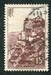 N°0763-1946-FRANCE-ROCAMADOUR-15F-BRUN LILAS 