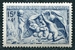 N°0862-1949-FRANCE-HIVER-15F+4F-BLEU 