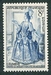 N°0956-1953-FRANCE-CELIMENE-8F-BLEU NOIR ET OUTREMER 