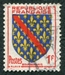 N°1002-1954-FRANCE-ARMOIRIES BOURBONNAIS-1F 