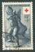 N°1049-1955-FRANCE-CROIX ROUGE-L'ENFANT A L'OIE 