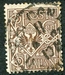 N°0064-1901-ITALIE-AIGLE MAISON DE SAVOIE-1C-BRUN 