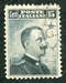 N°0078-1906-ITALIE-VICTOR EMMANUEL III-15c-GRIS NOIR 